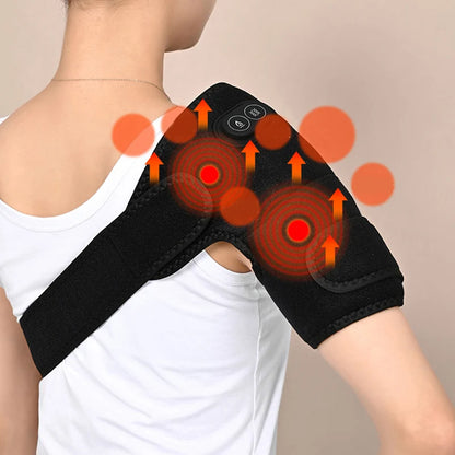 Heated Vibrating Knee Massager – USB Warm Wrap for Knee, Elbow & Shoulder Joints