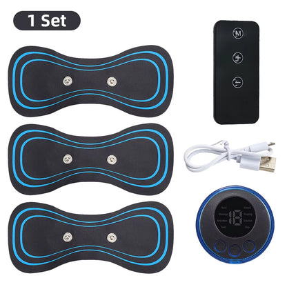 Mini EMS Neck Massager – Cordless Pulse Patch for Neck & Shoulder Tension Relief