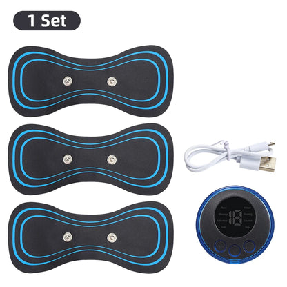 Mini EMS Neck Massager – Cordless Pulse Patch for Neck & Shoulder Tension Relief