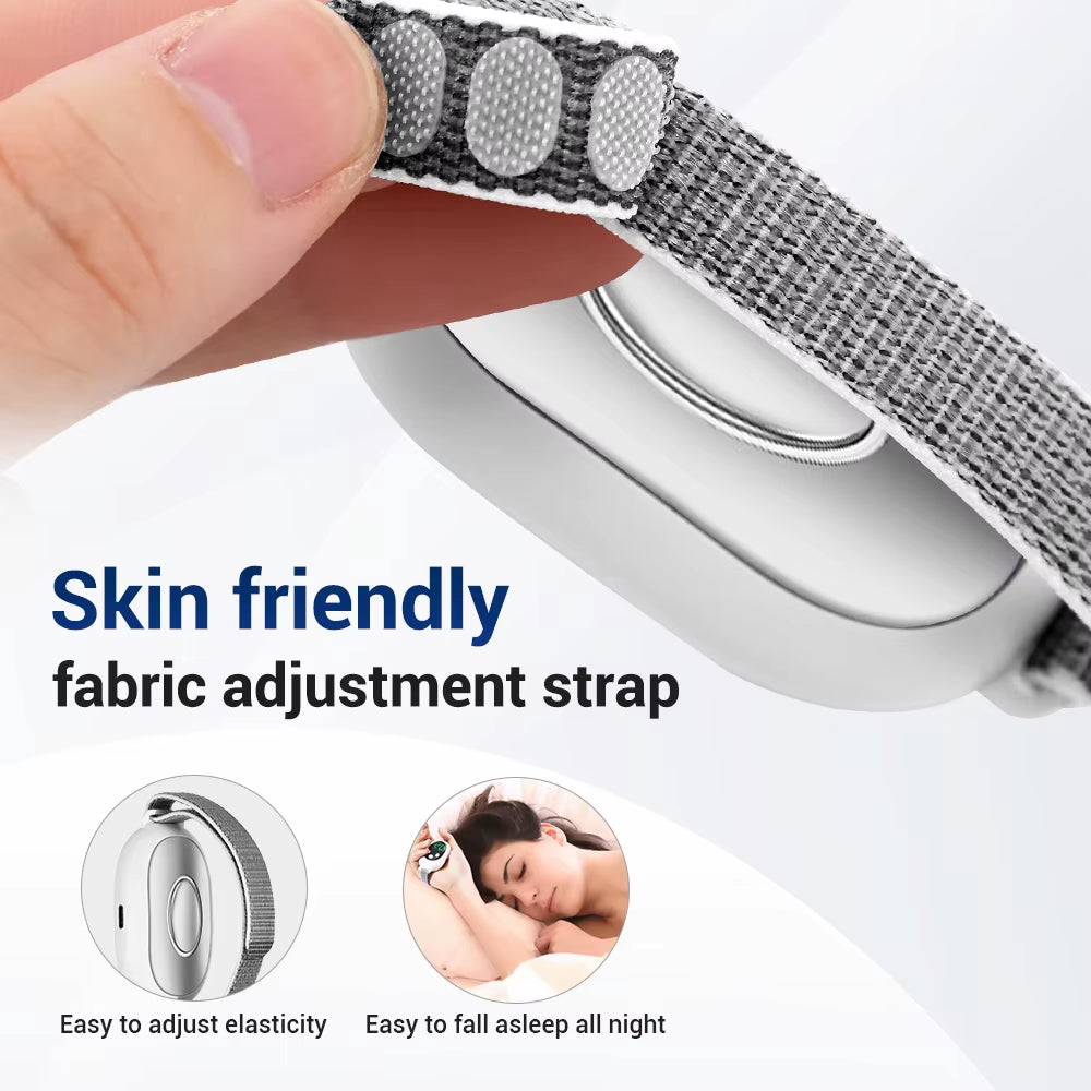 Microcurrent Sleep Aid Device – Drug-Free Relaxation for Better Sleep, 2 Modes & 20 Levels