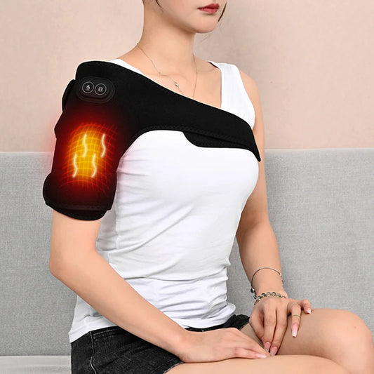 Heated Vibrating Knee Massager – USB Warm Wrap for Knee, Elbow & Shoulder Joints