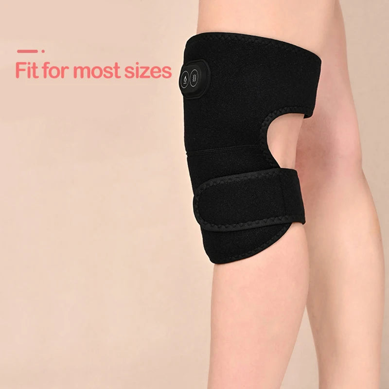 Heated Vibrating Knee Massager – USB Warm Wrap for Knee, Elbow & Shoulder Joints