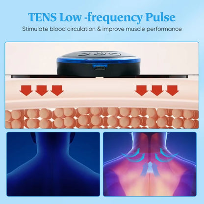 Mini EMS Neck Massager – Cordless Pulse Patch for Neck & Shoulder Tension Relief