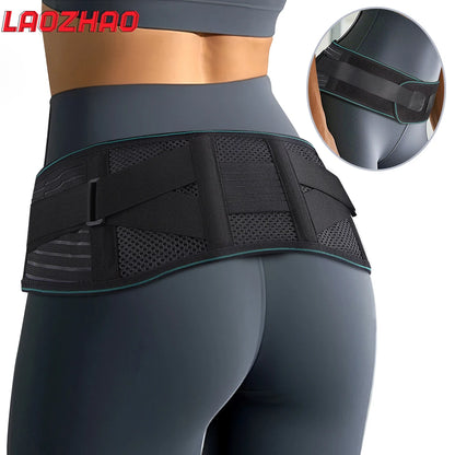 Lower Back Brace – Adjustable Lumbar Support Belt for Back Pain & Sciatica