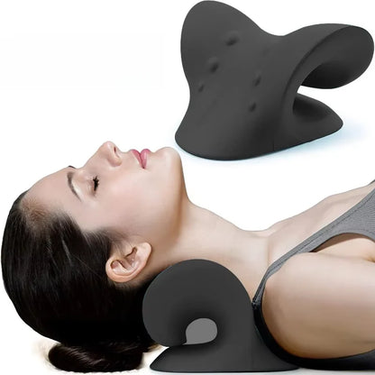 Neck & Shoulder Relaxer – Cervical Traction Pillow for Neck Pain & Tension Relief