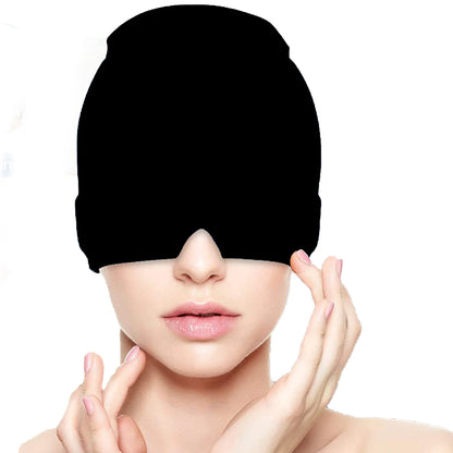 Migraine Relief Cap – Hot & Cold Gel Therapy Hat for Headaches & Tension
